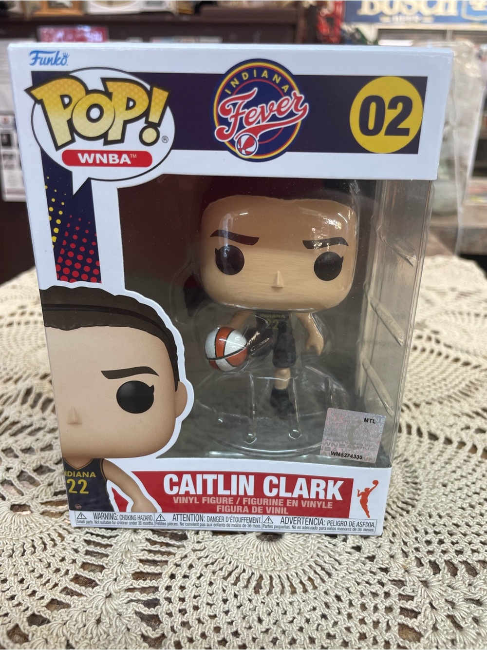 Caitlin Clark FUNKO Figure NEW
